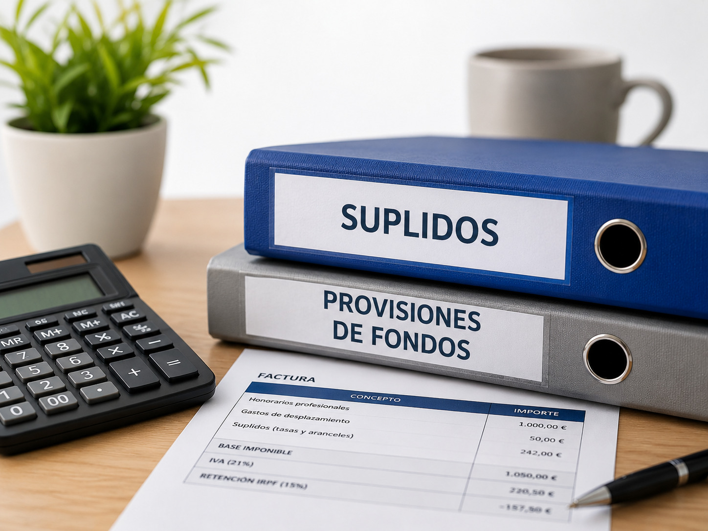 Suplidos y provisiones de fondos